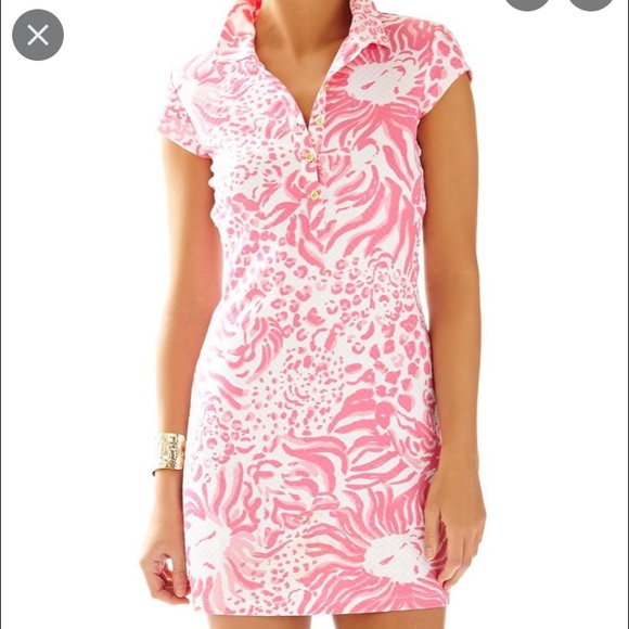 Lilly Pulitzer Pink Rayna Polo Dress - Picture 4 of 6